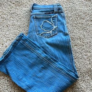 Frankie b. Size 4 flair jeans